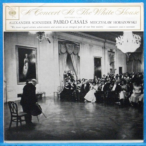 Casals 1961년 백악관 공연 (영국 모노 초반)