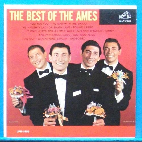 the best of Ames Brothers (쟈니브러더스의 &quot;뒷골목의 말괄량이 아가씨&quot;원곡) 미국 RCA 초반