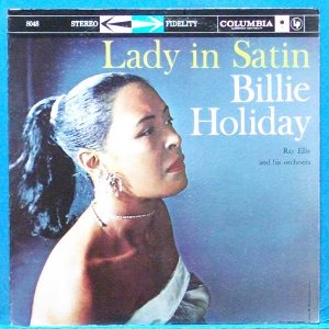 Billie Holiday (lady in satin/I&#039;m a fool to want you) 미국 two-eye re-issued
