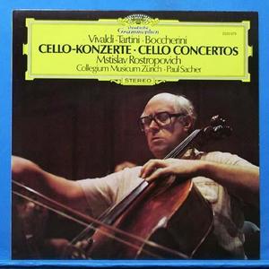 Rostropovich, Vivaldi/Tartini/Boccherini cello concertos