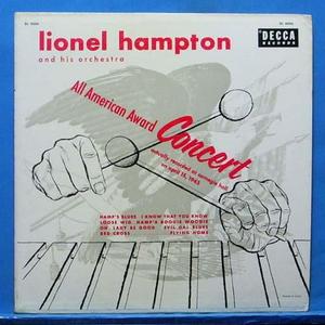 Lionel Hampton (all American award concert in 1945)