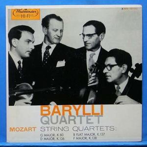 Barylli Quartet, Mozart string quartets