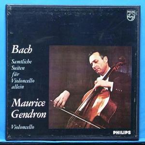 Maurice Gendron, Bach 무반주 첼로 3LP&#039;s 박스반