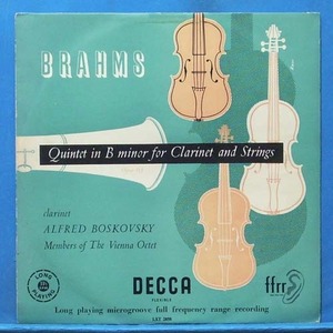 Alfred Boskovsky, Brahms clarinet quintet