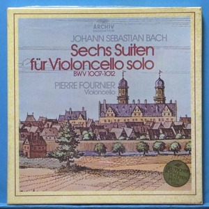 Pierre Fournier, Bach cello solo 3LP&#039;s (미개봉)
