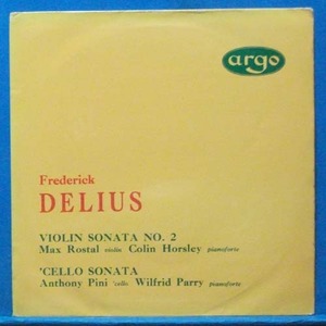 Max Rostal/Pini, Delius violin/cello sonatas