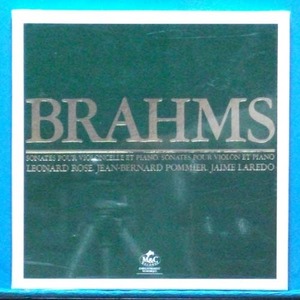 Rose/Laredo, Brahms cello/violin sonatas 3LP&#039;s (미개봉)