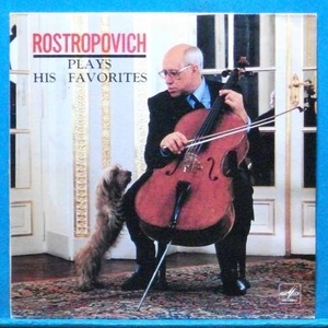 Rostropovich plays his favorites