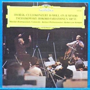 Rostropovich, Dvorak/Tchaikovsky cello concertos