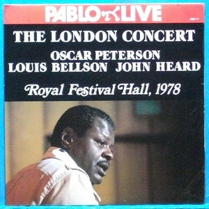 Oscar Peterson 2LP&#039;s (the London concert) 미국 Pablo 1979년 초반